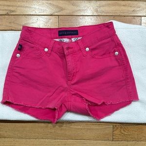 Rock & Republic Lolita Pink Jean Shorts